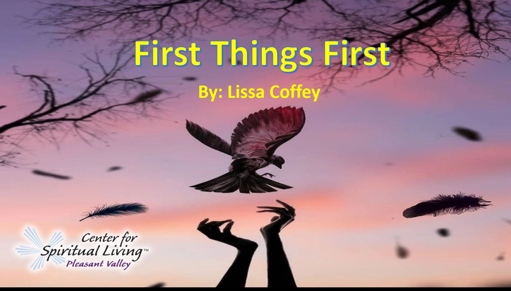 Rev. Kelly Bershinsky, 10/30/22, Lissa Coffey guest speaker, First Things First