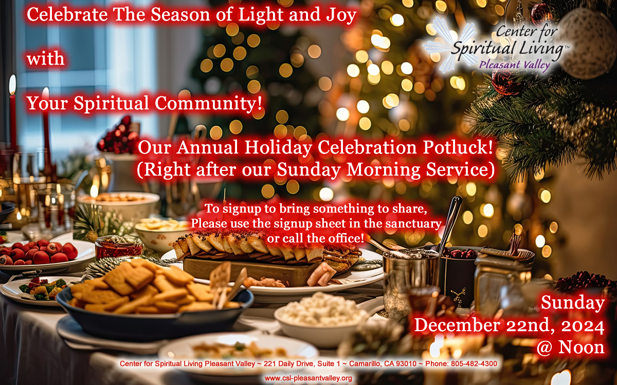 Annual Holiday Potluck Celebration