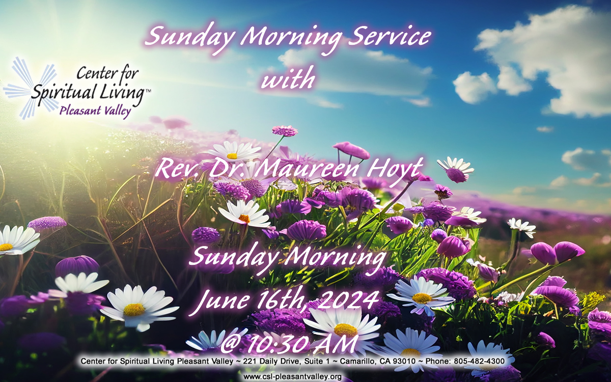 Sunday Morning Service with Rev. Dr. Maureen Hoyt