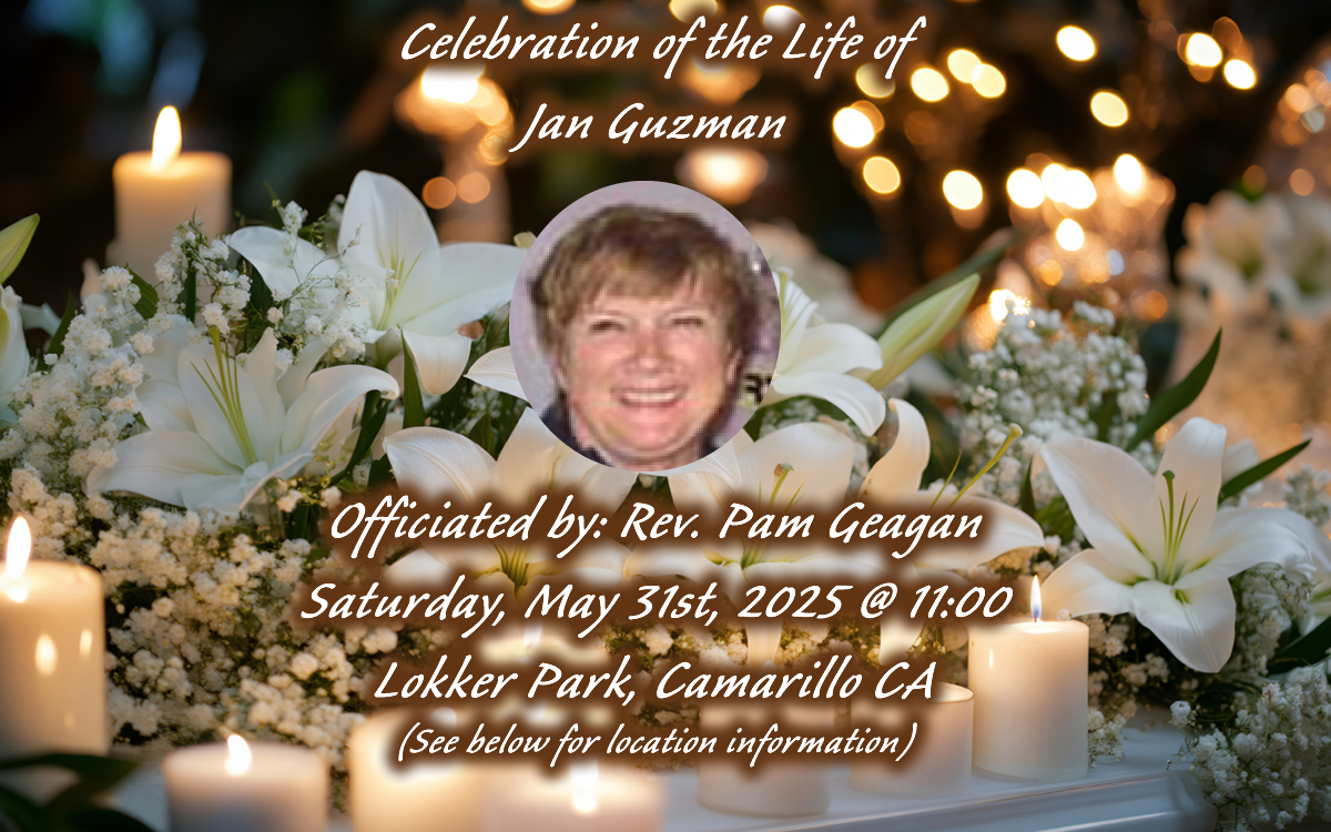 End of Life Celebration for Jan Guzman
