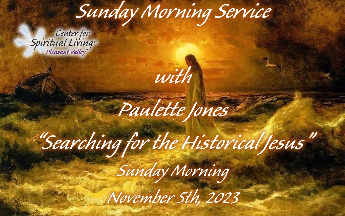 Paulette Jones - Searching for the historical Jesus