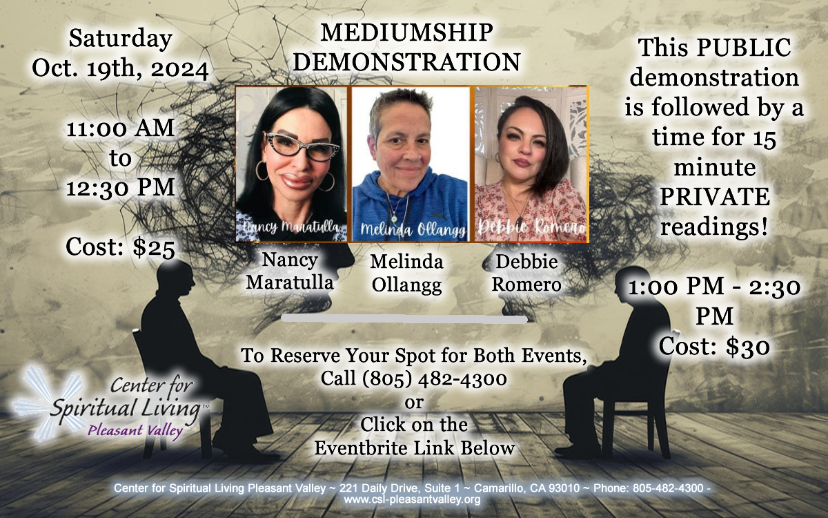 Mediumship Demonstration at CSL Pleasant Valley