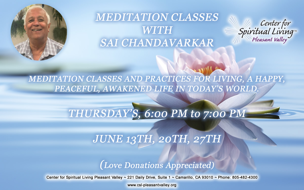 Sai Chandavarkar Meditation class